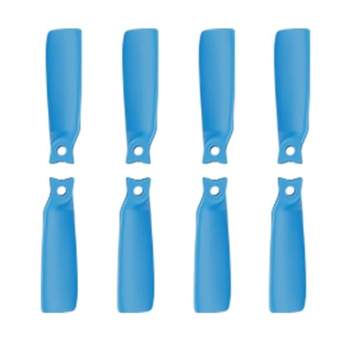 AYrMtH Passend for Flip Drone Bunte Propeller Schnellverschluss Leichte Flügel Geräuscharmes Zubehör Propeller(Blue) von AYrMtH