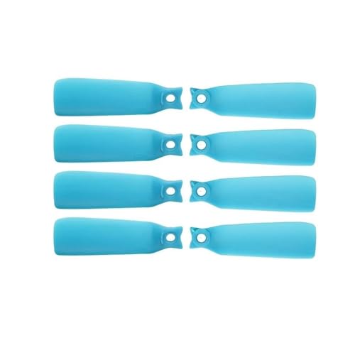AYrMtH Passend for Flip-Propellerblätter mit geringem Geräuschpegel, leichte Propeller mit Schnellverschluss, Drohnenzubehör, 8-teilige Propellerblätter(Blue) von AYrMtH