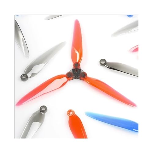 AYrMtH Passend for Fold2 7 Zoll klappbare 7051 7X5.1X3 3-Blatt-PC-FPV-Drohne Propellerblatt(10Pairs Random Color) von AYrMtH