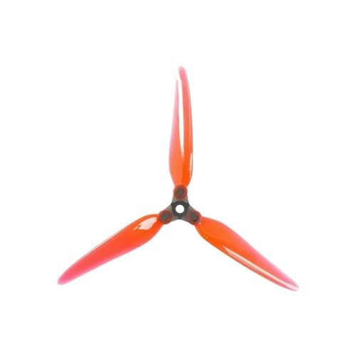 AYrMtH Passend for Fold2 7 Zoll klappbare 7051 7X5.1X3 3-Blatt-PC-FPV-Drohne Propellerblatt(10Pairs Red) von AYrMtH