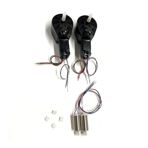AYrMtH Passend for G6 RC Drone Teile Kit Q6 Blades A17s HJ28 Faltbarer Quadcopter 8 * 16mm Motor Motoren Schutz Propeller Kit(Burgundy) von AYrMtH