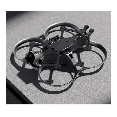 AYrMtH Passend for GEP-CT25 2,5-Zoll-Propeller, 115 mm Radstand, Kohlefaser-Rahmensatz, for RC DIY FPV Freestyle Drone Quadcopter Drone Zubehör(Black) von AYrMtH