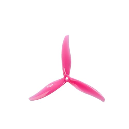 AYrMtH Passend for GemFan 7041 7 Zoll 3-Blatt (2CW + 2CCW) Drohnenflugzeuge. 3-Blatt-Propellerblätter for 2408 1100-kV-Motor(2Pairs Pink) von AYrMtH