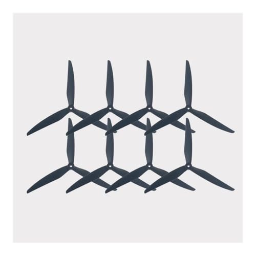 AYrMtH Passend for Gemfan 1050 3-Blatt 10 * 5 * 3 PC Dreiblatt-Propeller FPV, for Mark4 V2 10-Zoll-Rahmen RC-Multirotoren Langstreckendrohnen DIY(8pcs 1050) von AYrMtH