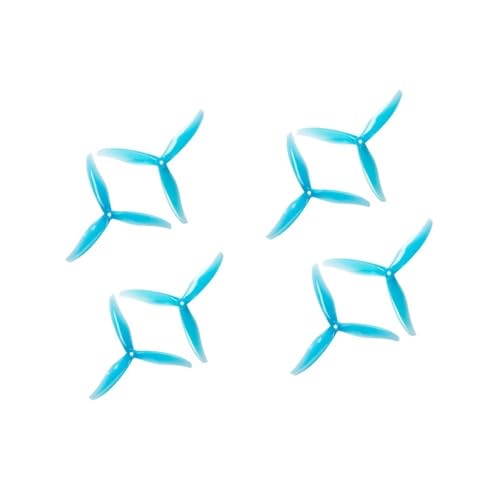 AYrMtH Passend for Gemfan 3-Blatt PC 7041 7 Zoll Propeller for RC Drone Racing Multirotor FPV DIY Teile CW CCW 4 Paar/8 Stücke(Blue) von AYrMtH