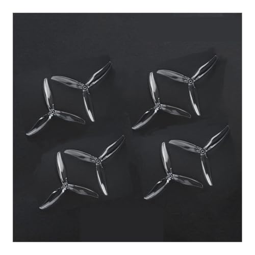AYrMtH Passend for Gemfan 3-Blatt PC 7041 7 Zoll Propeller for RC Drone Racing Multirotor FPV DIY Teile CW CCW 4 Paar/8 Stücke(Clear) von AYrMtH