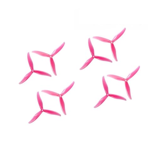 AYrMtH Passend for Gemfan 3-Blatt PC 7041 7 Zoll Propeller for RC Drone Racing Multirotor FPV DIY Teile CW CCW 4 Paar/8 Stücke(Pink) von AYrMtH