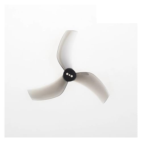 AYrMtH Passend for Gemfan D90S 90 mm 3-Blatt 3,5 Zoll Propeller 3 Löcher 1,5 mm PC for RC Freestyle Cinehoop Racing Drones Ersatzteile(2pairs Gray) von AYrMtH