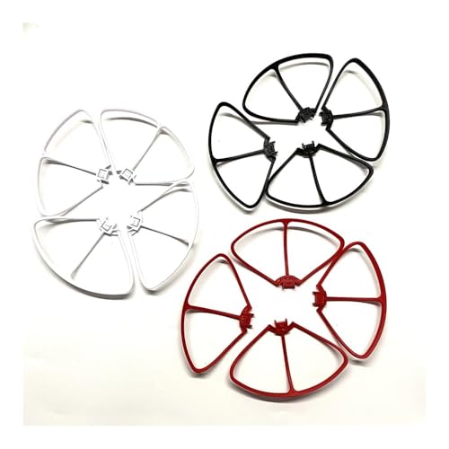 AYrMtH Passend for K12 MAX Drohnenteile, Karosserieabdeckung, Motoren, Arm, Propellerblätter, Teil, K12MAX RC Quadcopter Zubehörsatz(3set Guards kit) von AYrMtH