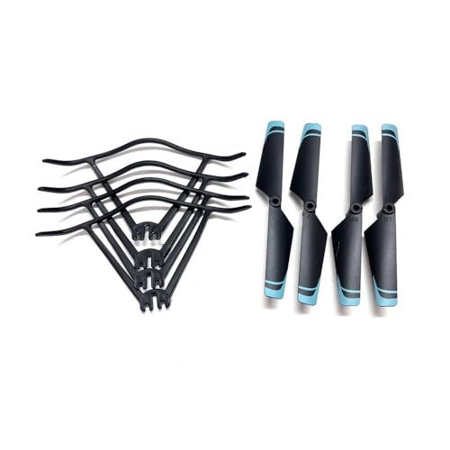 AYrMtH Passend for KY605S RC Drone Zubehör Blue Blade AB Propeller Maple Wing Schutzring 8PCS AYrMtH Passend for KY605S RC Drone Zubehör Blue Blade AB Propeller Maple Wing Schutzring 8PCS von AYrMtH