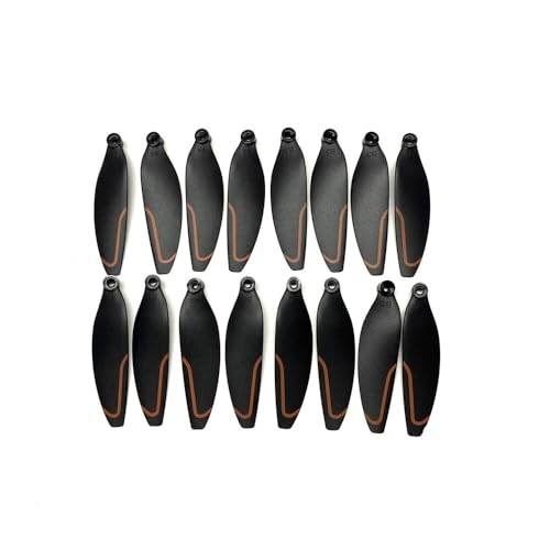 AYrMtH Passend for LS-S8S RC Drone Quadcopter Propellerteile Passend for LSRC S8S Propellerblätter Zubehör(16pcs orange Side) von AYrMtH
