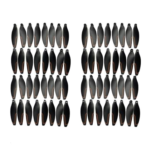 AYrMtH Passend for LS-S8S RC Drone Quadcopter Propellerteile Passend for LSRC S8S Propellerblätter Zubehör(64pcs orange Side) von AYrMtH