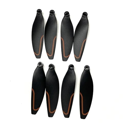 AYrMtH Passend for LS-S8S RC Drone Quadcopter Propellerteile Passend for LSRC S8S Propellerblätter Zubehör(8pcs orange Side) von AYrMtH