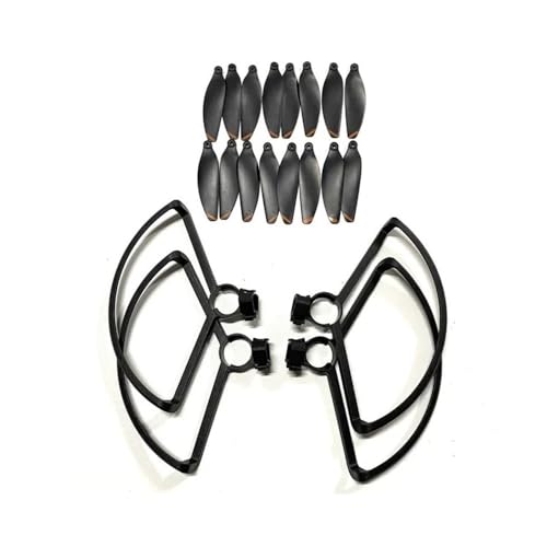 AYrMtH Passend for LSRC S6S Faltbare Drohne LS-S6S Mini RC Quadcopter Blade Schutzrahmen Lüfter Maple Leaf Flügel Propeller Blades 20 STÜCKE von AYrMtH