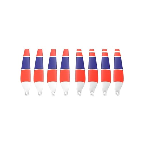 AYrMtH Passend for MINI 3 PRO/MINI 4 PRO Propellerblattgewicht Flügelventilatoren Ersatz Ersatzteile Drohnenzubehör 6030 Propeller(8 PC Three Colour) von AYrMtH