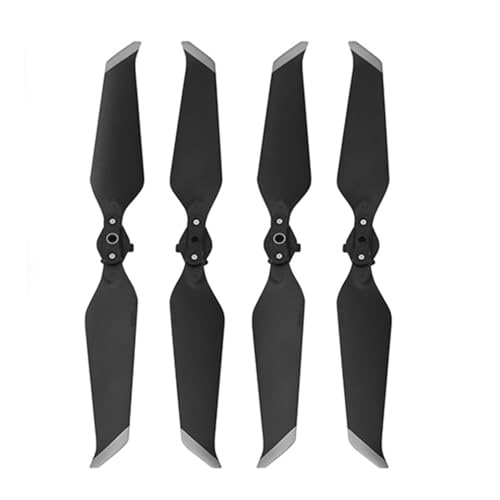 AYrMtH Passend for Mavic 2 Pro Zoom Drone Geräuscharme Requisiten Schnellverschluss Drone Klappblatt Schraube Zubehör Ersatzteile 4PCS 8743 Propeller(Gray) von AYrMtH
