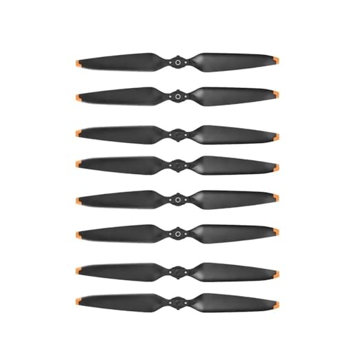 AYrMtH Passend for Mavic 3 Pro/3/3 Classic Schnellverschluss-Propeller, Faltbare Propellerblätter, Lüfterschutz, Drohnenzubehör, 9453F-Propeller(4 Pair ORANGE) von AYrMtH