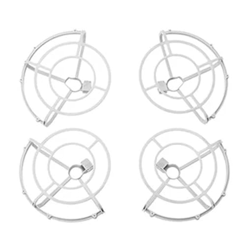 AYrMtH Passend for Mavic Mini 1/2/SE/Mini 3 Pro Drone Schnellverschluss Leichte Flügelventilatoren Schutzring Zubehör Propellerschutz(Light Grey) von AYrMtH