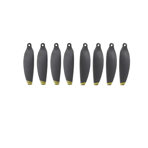AYrMtH Passend for Mavic Mini 1 /mini 2/2SE 4K 4726FM 8 Teile/Satz Propeller Klinge mit Schraube Schraubendreher Werkzeuge Drone Zubehör(Mini 1 Black Gold) von AYrMtH