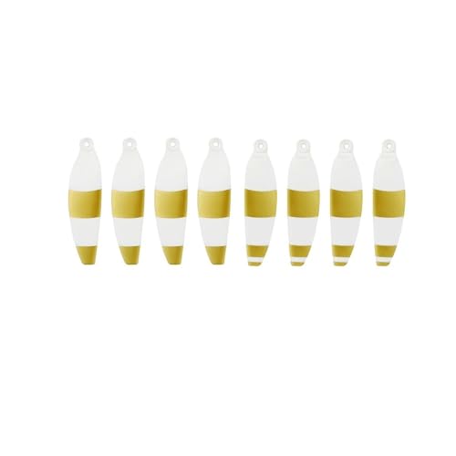 AYrMtH Passend for Mavic Mini 1 /mini 2/2SE 4K 4726FM 8 Teile/Satz Propeller Klinge mit Schraube Schraubendreher Werkzeuge Drone Zubehör(Mini 1 Yellowish WHI) von AYrMtH