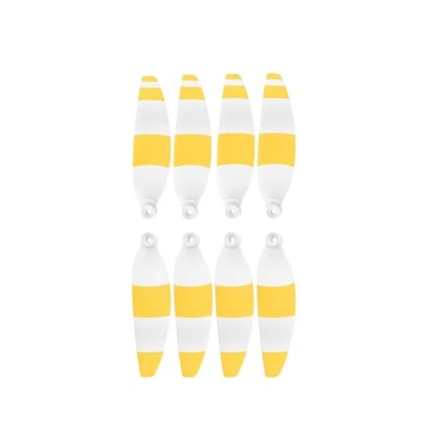 AYrMtH Passend for Mavic Mini 1 /mini 2/2SE 4K 4726FM 8 Teile/Satz Propeller Klinge mit Schraube Schraubendreher Werkzeuge Drone Zubehör(Mini2 SE Yello) von AYrMtH