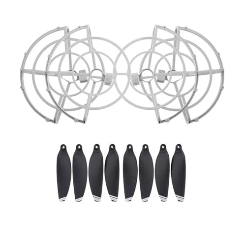 AYrMtH Passend for Mavic Mini Drone Propeller Guard Quick Release 4726F Abdeckung, for Mavic Mini Zubehör Komplett Geschlossener Propellerschutz(with 2pair Propeller) von AYrMtH