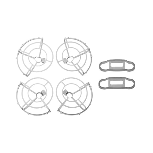 AYrMtH Passend for Mavic Mini Drone Propeller Guard Quick Release 4726F Abdeckung, for Mavic Mini Zubehör Komplett Geschlossener Propellerschutz(with Grey Fixer) von AYrMtH