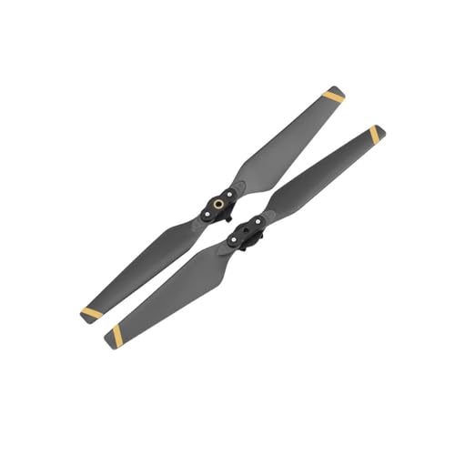 AYrMtH Passend for Mavic Pro Klappblätter 8330F Schnellverschluss-Propeller CW CCW Propellerteile 2 Stück 8330F Propeller(Gold) von AYrMtH