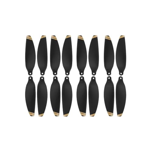 AYrMtH Passend for Mini 2/Mini 4K/SE Drohnen-Requisiten, Klingenersatz, Gewicht, Flügelventilatoren, Ersatzteile, Zubehör, 16 Stück Propeller(16 pcs Gold) von AYrMtH