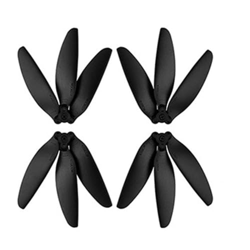 AYrMtH Passend for Mini 2/SE Mavic Mini-Propeller, Schnellverschluss, Faltbare Dreiblatt-Requisiten, Paddel-Ersatzflügelventilatoren, Drohnenzubehör(Black) von AYrMtH