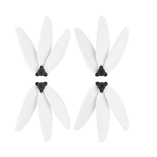 AYrMtH Passend for Mini 2/SE Mavic Mini-Propeller, Schnellverschluss, Faltbare Dreiblatt-Requisiten, Paddel-Ersatzflügelventilatoren, Drohnenzubehör(White) von AYrMtH