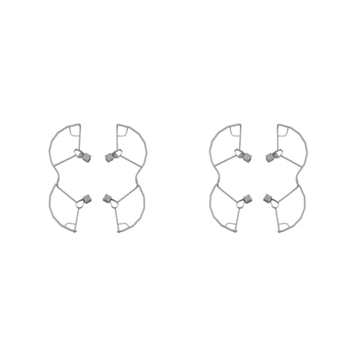 AYrMtH Passend for Mini 3/Mini 3 Pro Drohnenteile 1/2 STK Drohnenblatt-Flügelventilator-Schutzstoßstangenabdeckung Antikollisions-Propellerblattschutz(2PCS) von AYrMtH
