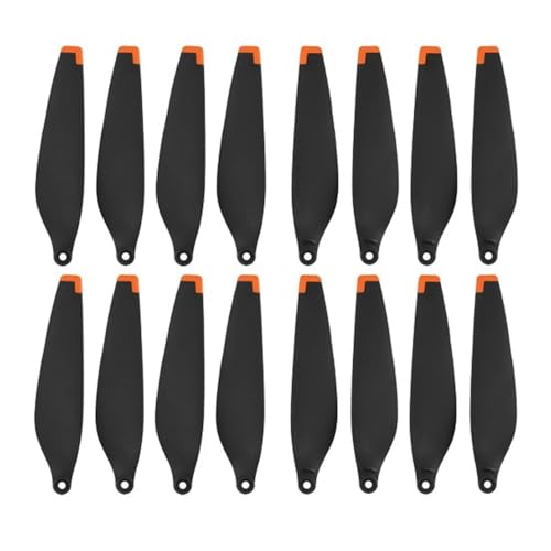 AYrMtH Passend for Mini 3 4 Pro Kunststoff-/Kohlefaser-Propeller Leichte Propeller Faltbare Propellerblätter Drohnenzubehör(Black) von AYrMtH