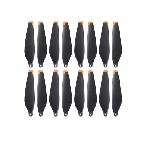 AYrMtH Passend for Mini 3 Drohnenzubehör 8/16 PCS Propeller Drohne Klinge Gewicht Schnellverschluss Requisiten Klinge Schraube Flügel(8pcs Red-White) von AYrMtH