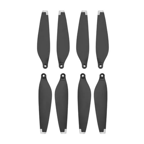 AYrMtH Passend for Mini 3 Pro Drone Schnellverschluss-Drohnenflügel Austauschbarer Flügellüfter Geräuscharmes Rotorblattzubehör 1/2/4 Paar 6030 Propeller(2 Pair Silver Edge) von AYrMtH