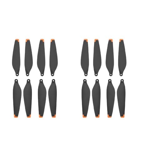 AYrMtH Passend for Mini 3 Pro Drone Schnellverschluss-Drohnenflügel Austauschbarer Flügellüfter Geräuscharmes Rotorblattzubehör 1/2/4 Paar Propeller(4 Pairs) von AYrMtH