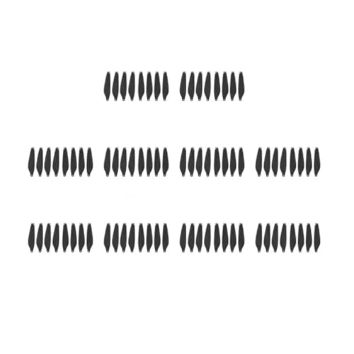 AYrMtH Passend for Mini 3 Pro Geräuscharme Ersatzflügelventilatoren Propellerblätter Zubehör 10-1 Sätze Propeller Drohnenblätter(10Sets Silver Tip) von AYrMtH
