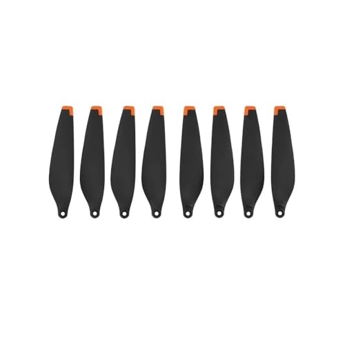 AYrMtH Passend for Mini 3 Pro und Mini 4 Pro Drone Ersatzpropeller 8PCS Propeller Geräuscharm Gewicht Flügel Geeignet(Orange) von AYrMtH