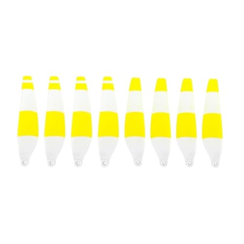 AYrMtH Passend for Mini 4 PRO Propeller Ersatzteil 6030F Propeller Blattgewicht Flügelventilatoren Drohne Ersatzteile Zubehör(Yellow White) von AYrMtH