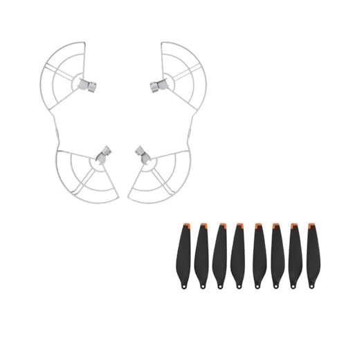 AYrMtH Passend for Mini 4 Pro Propellerschutz Requisitenabdeckung Flügellüfter Stoßfängerkäfig Drohnenzubehör Propellerschutz(Kit C) von AYrMtH