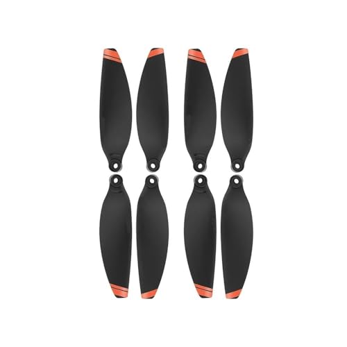 AYrMtH Passend for Mini 4K/Mini 2/SE Drohnengewichtsflügelventilatoren, Ersatzteile, Ersatzzubehör mit Schraube, 4726 Propellerpropellerblatt(Orange 2 Pair) von AYrMtH