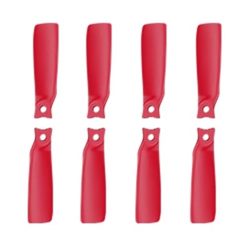 AYrMtH Passend for N1HD 8-teiliges Propellerset, for Flip-Modelle sorgt for optimale Flüge und reduzierten Windwiderstand bei längeren Flügen(Red) von AYrMtH
