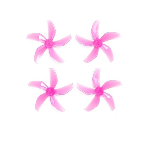 AYrMtH Passend for NEO-Propeller. Bunte 5-Blatt-Paddel. Mehrfarbig passender fünfblättriger Propeller mit geringem Geräuschpegel.(2 Pairs pink) von AYrMtH