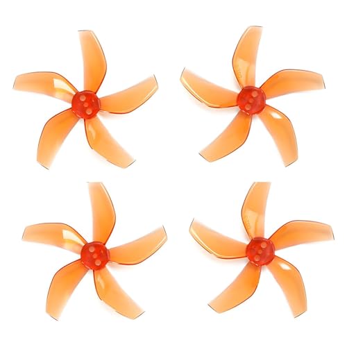 AYrMtH Passend for NEO Wing Ersatz-Requisiten, Rotorblätter, Lüfter mit Schraubendreher, Ersatzteile, Schnellverschluss, Zubehör, 1/2 Paar Propeller(4 PCS orange) von AYrMtH
