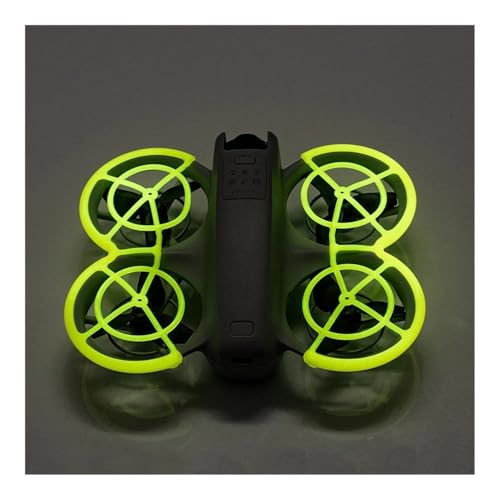 AYrMtH Passend for Neo Antikollisions-Propellerschutzkäfig Stoßfester Ring Drohnenzubehör Propellerschutz(Green) von AYrMtH