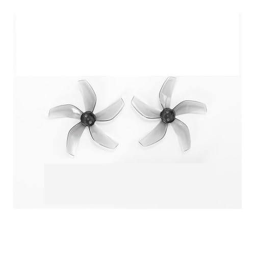 AYrMtH Passend for Neo Drone Bunte Propellerpaddelblätter Fünfblättriges Blatt Ersatzteile Schnellverschluss Geräuscharme Flügel Lüfter Zubehör(2pcs Gray) von AYrMtH