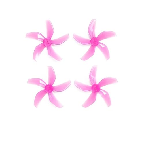 AYrMtH Passend for Neo Drone Bunte Propellerpaddelblätter Fünfblättriges Blatt Ersatzteile Schnellverschluss Geräuscharme Flügel Lüfter Zubehör(4pcs Pink) von AYrMtH