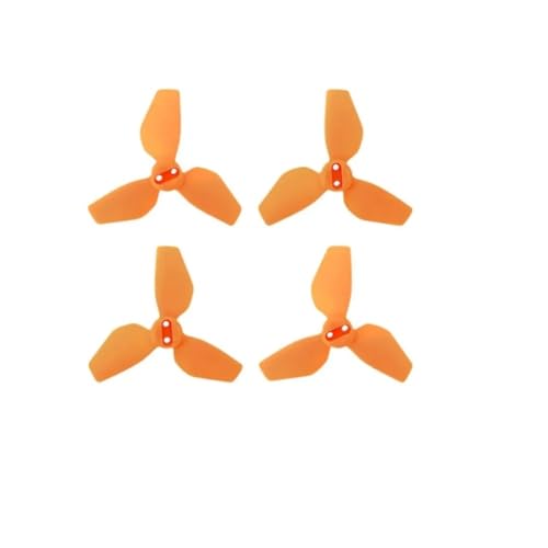 AYrMtH Passend for Neo Handheld-Flugzeuge, geräuscharme, leichte Lüfter, Flügel-Drohnenzubehör(Orange) von AYrMtH