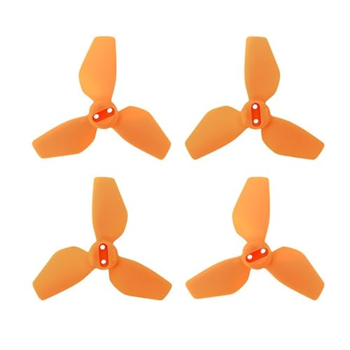 AYrMtH Passend for Neo-Propeller, Ersatz-Propellerblätter, geräuscharme Flügelblätter, Ersatzpropeller, Ersatz-Drohnenzubehör(Orange) von AYrMtH