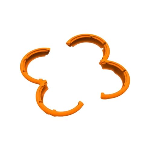 AYrMtH Passend for Neo Propeller Guard Anti-Kollisionsstreifen Propeller Guard Schutzabdeckung Drohnenzubehör Schutzstoßstangenringabdeckung(Orange) von AYrMtH